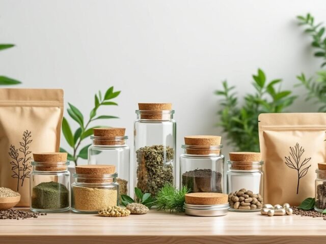 Packaging écoresponsable : l’avenir des compléments naturels en 2025