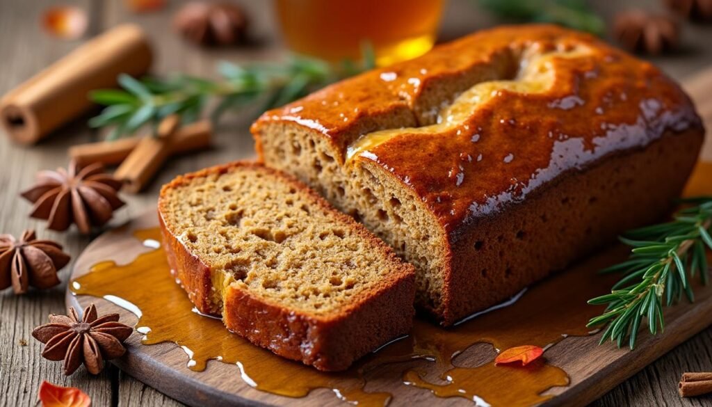 découvrez notre recette de pain d'épices moelleux au miel, un délice sucré aux arômes réconfortants. parfait pour les fêtes ou à déguster en toute saison, ce gâteau tendre et parfumé accompagnera vos moments gourmands. suivez nos conseils pour réussir un pain d'épices irrésistible.