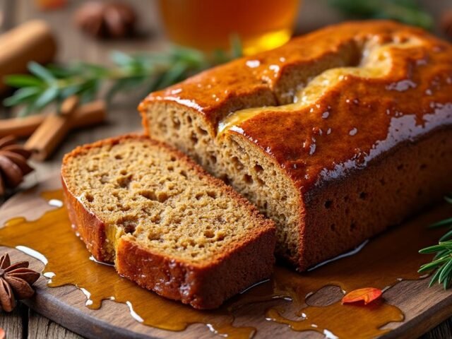 Pain d’épices moelleux au miel