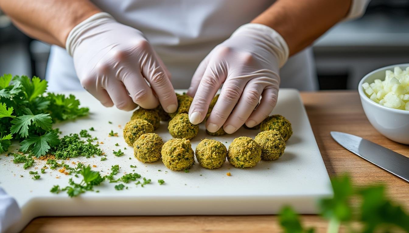 découvrez nos pains pita garnis de falafels maison, un délice végétarien plein de saveurs. parfaits pour un repas léger ou un encas savoureux, ils allient la croustillante des falafels à la douceur des pains pita. savourez une explosion de goûts avec nos ingrédients frais et aromatiques.