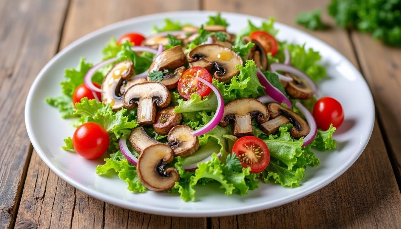 découvrez une délicieuse salade de champignons, persil et ail, alliant des saveurs fraîches et savoureuses. parfaite pour les apéritifs ou en accompagnement, cette recette simple et rapide ravira vos invités avec ses ingrédients frais et sa touche d'ail.