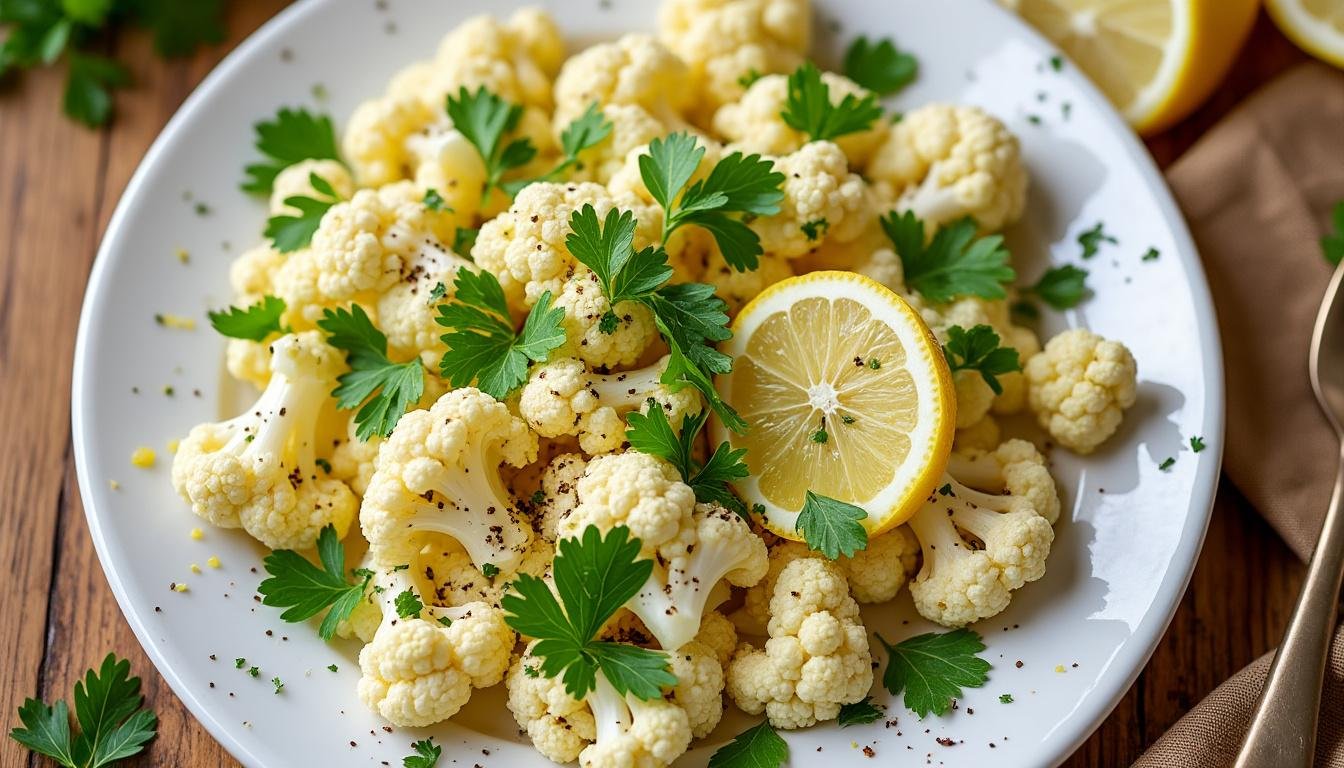 découvrez notre délicieuse salade de chou-fleur mariné au citron et sumac, une recette fraîche et savoureuse qui allie le croquant du chou-fleur à l'acidité du citron et à la touche épicée du sumac. parfaite en entrée ou en accompagnement, elle saura ravir vos papilles et égayer vos repas.