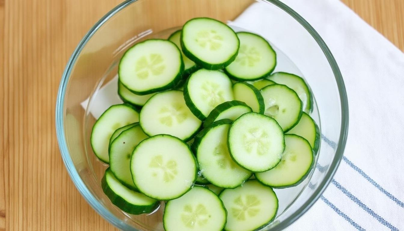 découvrez une délicieuse salade de concombres marinés au vinaigre de riz, alliant fraîcheur et saveurs asiatiques. parfaite en entrée ou en accompagnement, cette recette simple et rapide ravira vos papilles avec son équilibre entre le croquant des légumes et la douceur du vinaigre. idéale pour vos repas d'été ou vos barbecues.