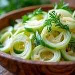 Salade de fenouil, parmesan et huile de noisette