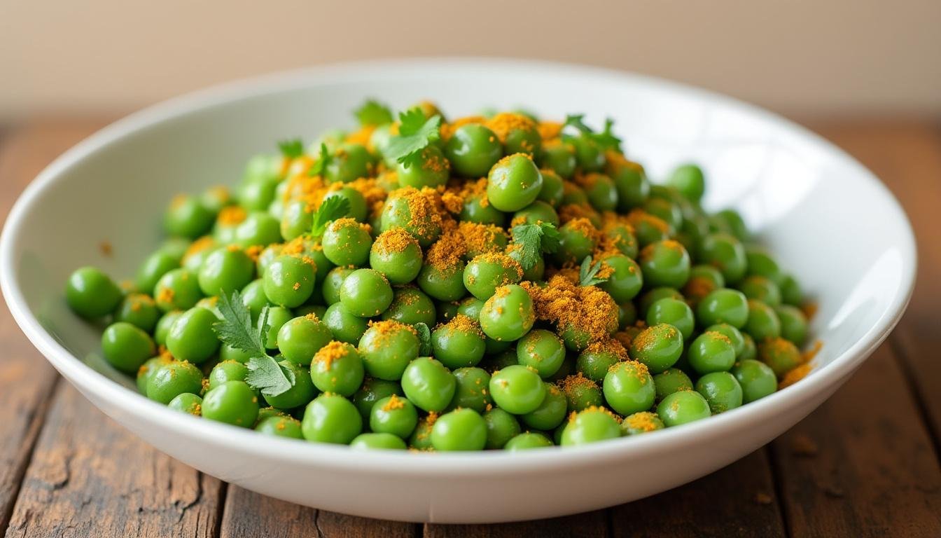 découvrez notre délicieuse salade de pois cassés, subtilement mélangée avec de la coriandre fraîche et des notes de curry doux. un plat sain et savoureux, parfait pour un repas léger ou en accompagnement.