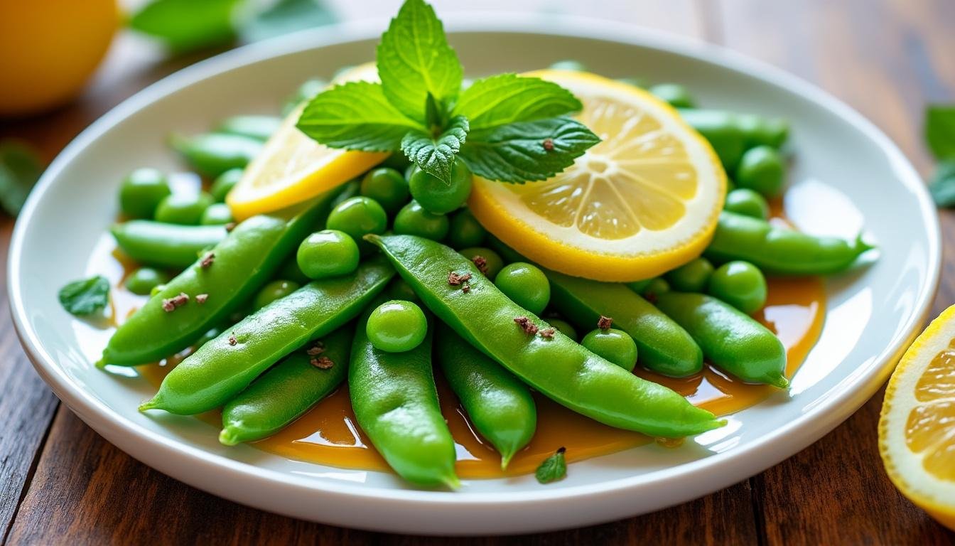 découvrez notre délicieuse salade de pois mange-tout agrémentée d'une vinaigrette au miel. un mélange parfait de fraîcheur et de douceur, idéale pour vos repas légers et équilibrés. parfaite pour accompagner vos plats ou en entrée, elle ravira vos papilles avec ses saveurs uniques.