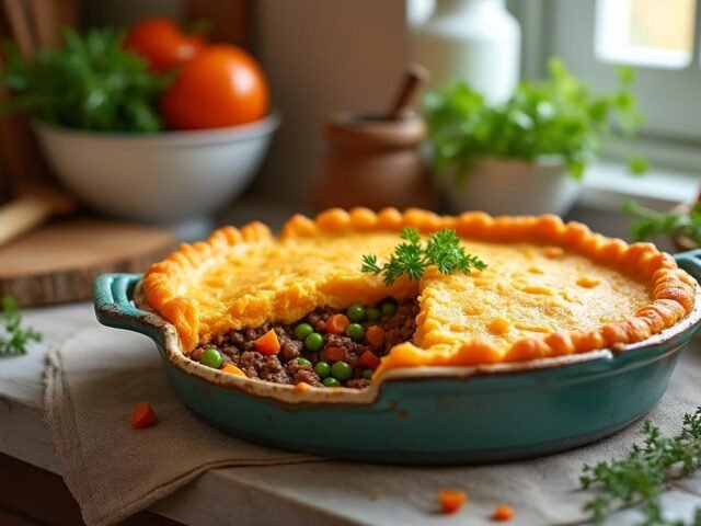 Shepherd’s pie aux patates douces
