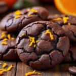 Biscuits au cacao et zestes d’orange