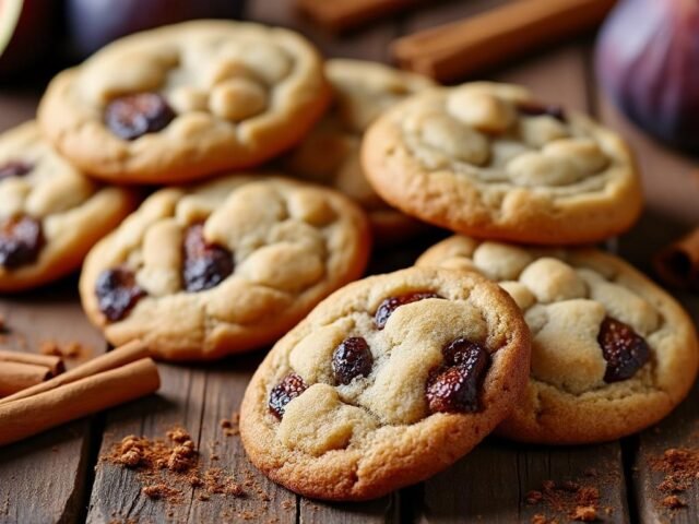 Biscuits aux figues et cannelle