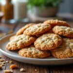 Biscuits croquants aux flocons d’avoine et noix de coco