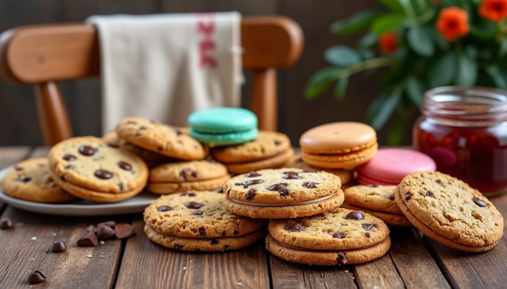 découvrez nos délicieux biscuits et cookies faits maison, alliant saveurs traditionnelles et innovations gourmandes. parfaits pour un goûter ou un moment de douceur, ces douceurs sauront ravir les papilles des petits et des grands. plongez dans l'univers sucré de nos créations et laissez-vous tenter par une explosion de goûts !