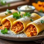 savourez des cannellonis délicieusement farcis à la courge et au mascarpone, une recette réconfortante et gourmande qui allie la douceur de la courge à la crémeux du mascarpone. idéale pour les repas en famille ou entre amis, ce plat riche en saveurs ravira les papilles des petits et grands.