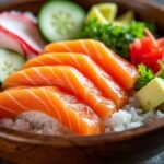Chirashi Sushi au Saumon : un sushi déstructuré express