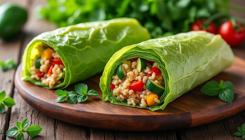 découvrez notre délicieuse recette de chou farci au riz et légumes méditerranéens, un plat savoureux et nutritif qui allie fraîcheur et bien-être. parfait pour un repas convivial et équilibré!