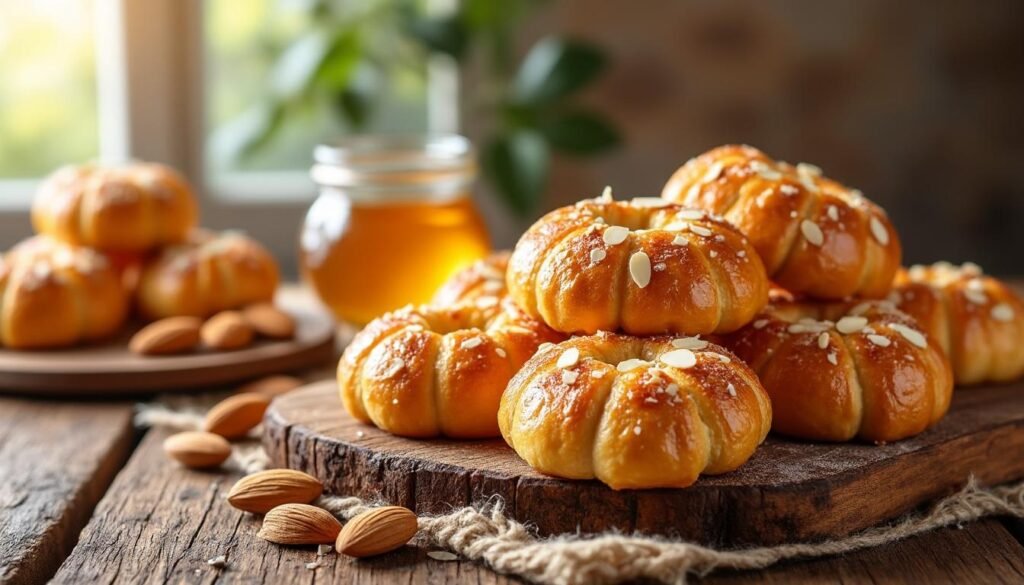 découvrez nos délicieux croquants aux amandes et miel, une délicieuse alliance de saveurs croquantes et sucrées. idéaux pour accompagner votre café ou thé, ces petits gâteaux artisanaux raviront vos papilles à chaque bouchée.