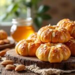 Croquants aux amandes et miel
