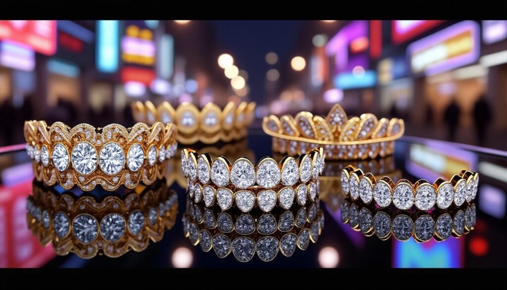 plongez dans l'univers fascinant des grillz, ces accessoires dentaires tendance qui allient style et personnalité. découvrez comment ces bijoux de bouche peuvent transformer votre sourire en une véritable œuvre d'art, tout en reflétant votre identité unique.