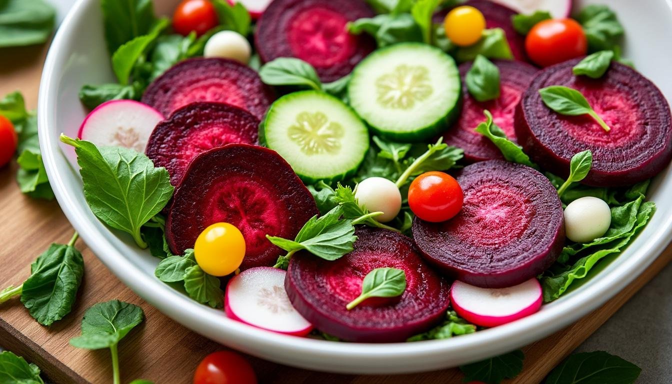 découvrez notre délicieux dip de betteraves et yaourt à l'ail, une recette saine et savoureuse idéale pour vos apéritifs. ce mélange crémeux et coloré saura ravir vos invités avec ses notes sucrées et son goût relevé. parfait à déguster avec des crackers ou des légumes croquants !