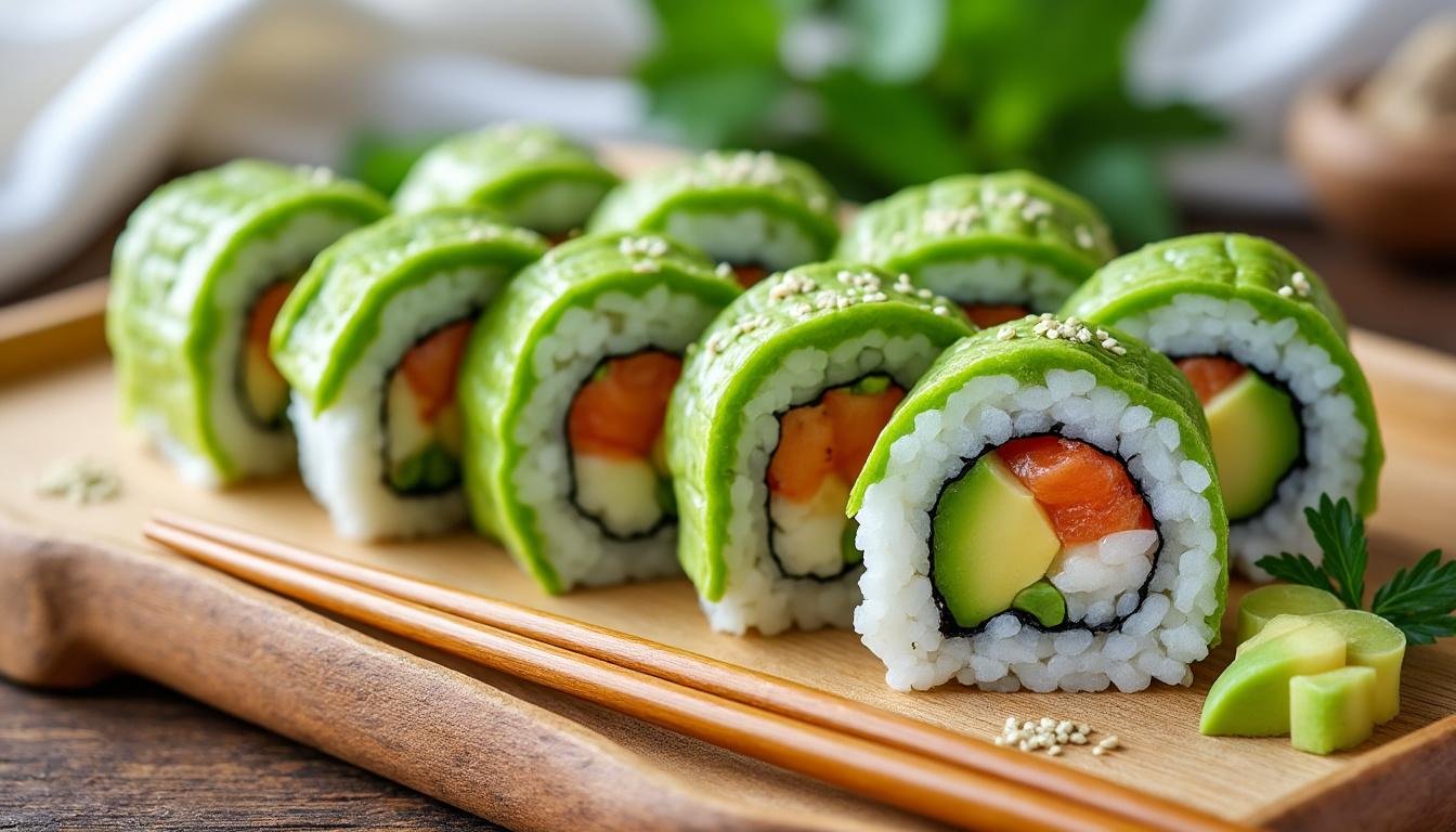 découvrez le dragon rolls maison, un sushi spectaculaire qui émerveillera vos papilles ! plongez dans cette expérience culinaire unique et apprenez à préparer ce délice chez vous. un incontournable pour les amateurs de cuisine japonaise.