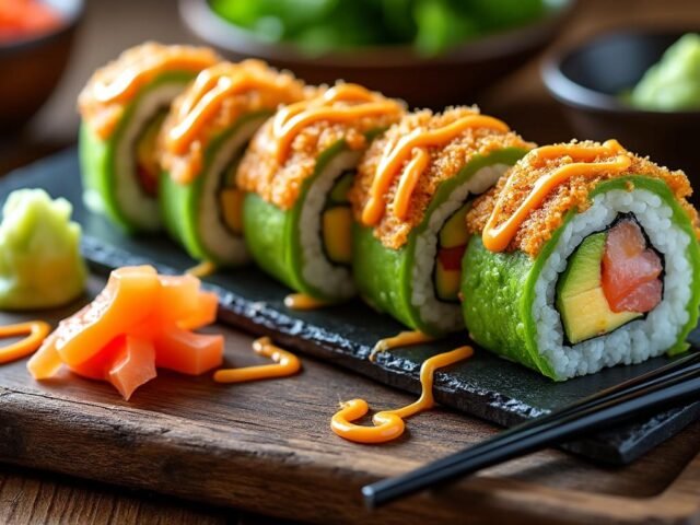 Dragon Rolls Maison : un sushi spectaculaire à tester