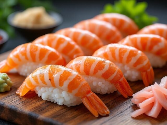 Ebi Nigiri : les crevettes en vedette