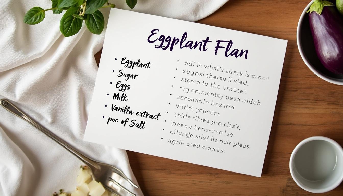 découvrez notre savoureux flan d’aubergines, délicatement préparé, accompagné d'une sauce tomate épicée empreinte de saveurs méditerranéennes. un plat végétarien raffiné qui ravira vos papilles et ajoutera une touche d'originalité à vos repas.