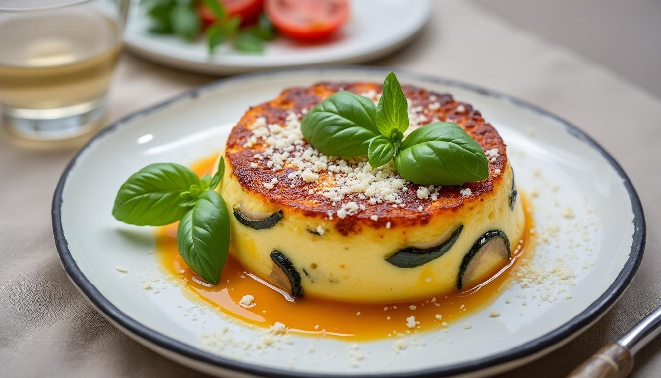 découvrez une recette savoureuse de flan de légumes au parmesan et basilic, alliant douceur des légumes et richesse du fromage. idéal comme entrée ou plat léger, ce flan apportera couleur et gourmandise à vos repas. facile à préparer, régalez vos invités avec cette délicieuse alliance de saveurs.
