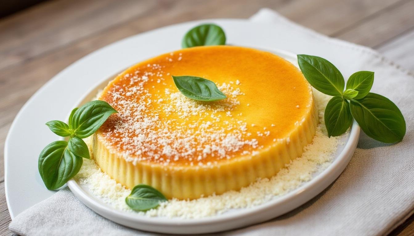 découvrez notre flan de légumes au parmesan et basilic : une délicieuse recette alliant la douceur des légumes à la richesse du parmesan, le tout rehaussé par la fraîcheur du basilic. parfait pour un repas léger ou un accompagnement savoureux !