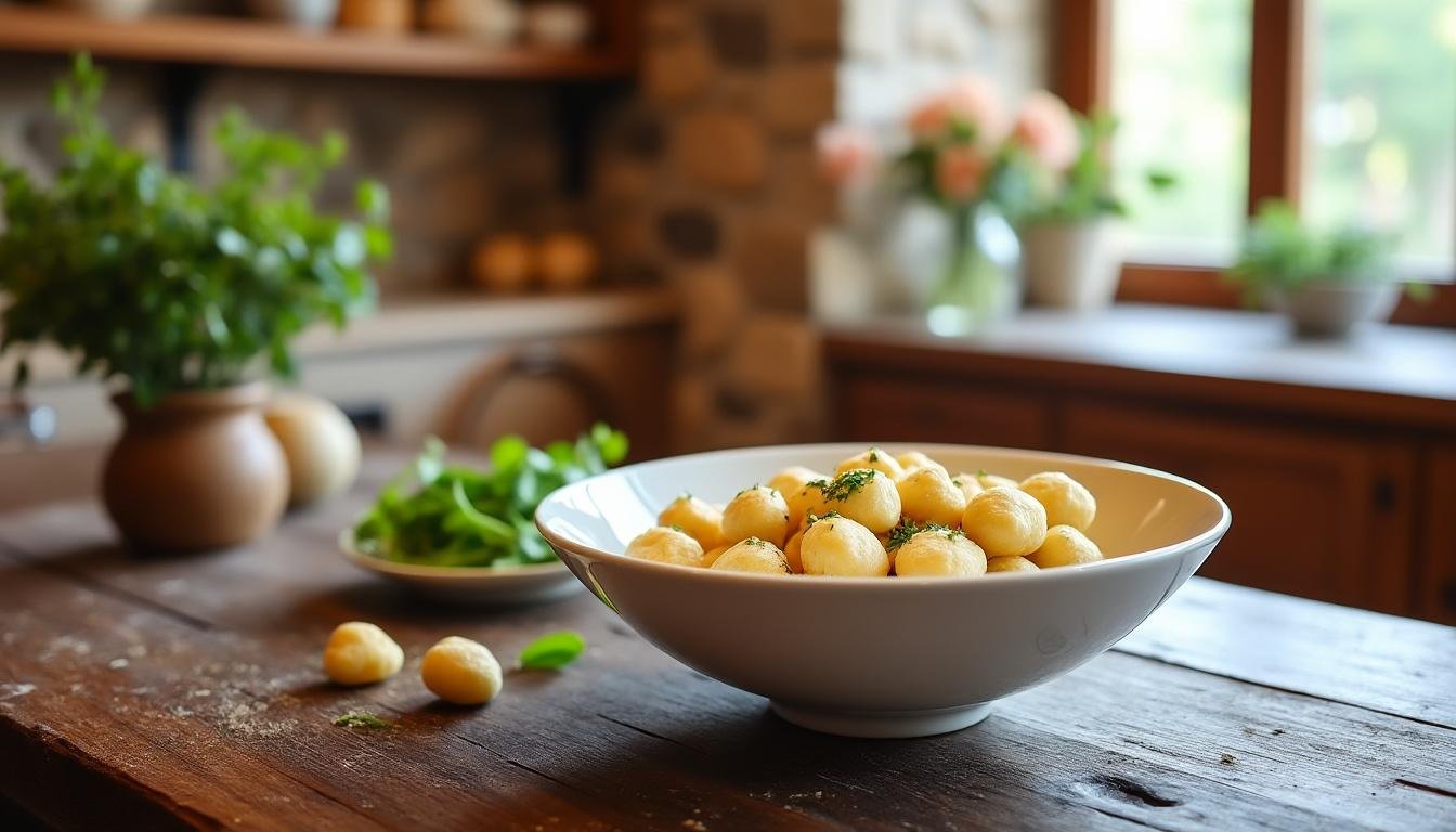 découvrez la recette facile et savoureuse de gnocchis maison aux épinards et ricotta. apprenez à préparer ces délicieuses pâtes fraîches, à la fois moelleuses et pleines de saveurs, parfaites pour un plat réconfortant en famille ou entre amis.