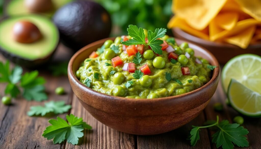 découvrez notre délicieuse recette de guacamole aux pois cassés, une variante créative et saine de ce classique mexicain. parfait pour accompagner vos apéritifs ou en tartinade, ce guacamole original allie saveurs et nutrition pour séduire vos convives.