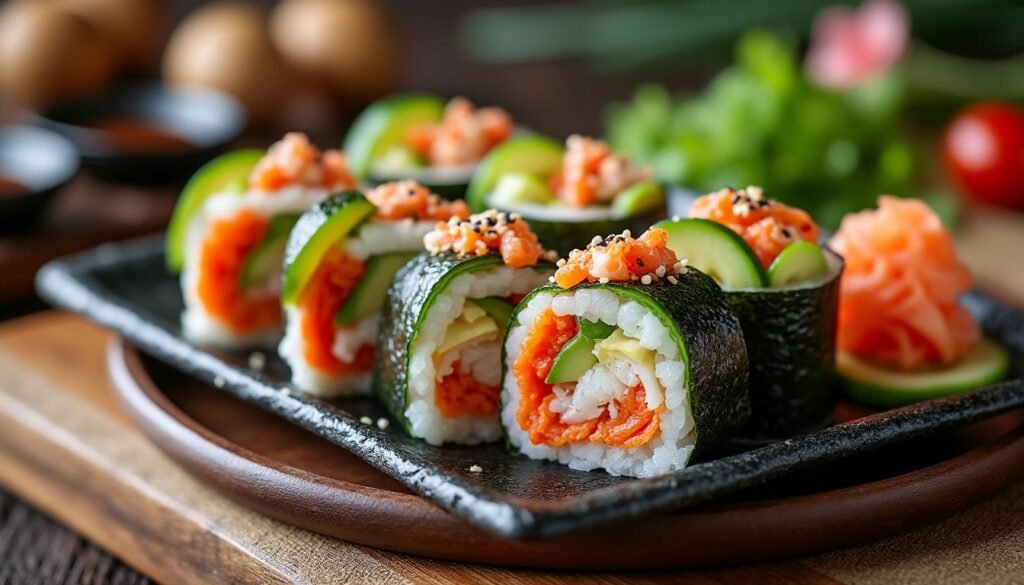 découvrez nos savoureux hand rolls (temaki) au crabe : savourez ces délicieuses créations enroulées à la main, croustillantes et pleines de fraîcheur. une expérience culinaire incontournable qui éveillera vos papilles à chaque bouchée.