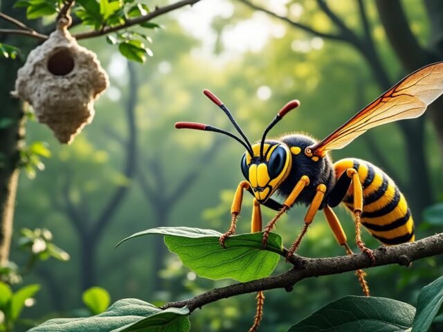 Le frelon asiatique : caractéristiques et impact écologique
