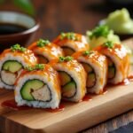 Maki au Poulet Teriyaki : pour changer du poisson cru