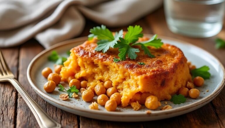 découvrez notre délicieuse recette de parmentier de patates douces et pois chiches, un plat réconfortant et gourmand alliant la douceur des patates douces à la richesse des pois chiches. parfait pour un repas sain et savoureux, ce plat végétarien séduira toute la famille.
