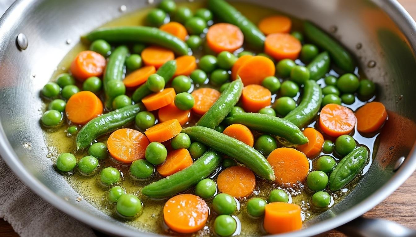 découvrez notre délicieuse poêlée de légumes d’hiver, assaisonnée d’herbes fraîches et d’huile d’olive. un plat savoureux et réconfortant, parfait pour réchauffer vos soirées hivernales tout en mettant en valeur les légumes de saison.