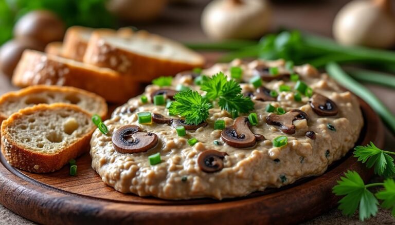découvrez une délicieuse recette de rillettes de champignons accompagnées de pain complet. parfaites pour un apéritif savoureux ou une tartine raffinée, ces rillettes allient les saveurs riches des champignons à la texture nutritive du pain complet. impressionnez vos invités avec ce délice végétal, idéal pour un moment convivial.