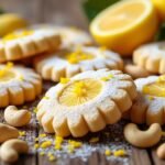 Sablés au citron et noix de cajou