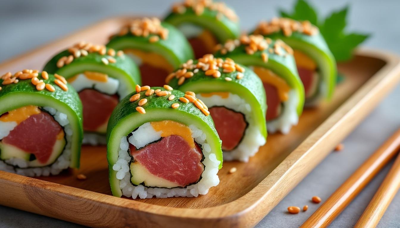 découvrez notre recette des spicy tuna rolls, une délicieuse variation piquante des makis au thon. savourez l'alliance parfaite de la fraîcheur du thon et du piquant des épices, idéale pour les amateurs de sushi en quête de nouvelles sensations culinaires.