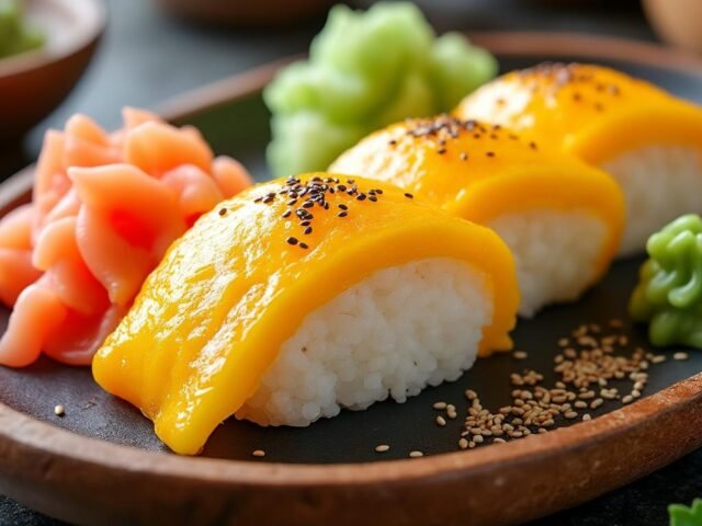 Sushis Tamago : le goût sucré-salé de l’omelette japonaise