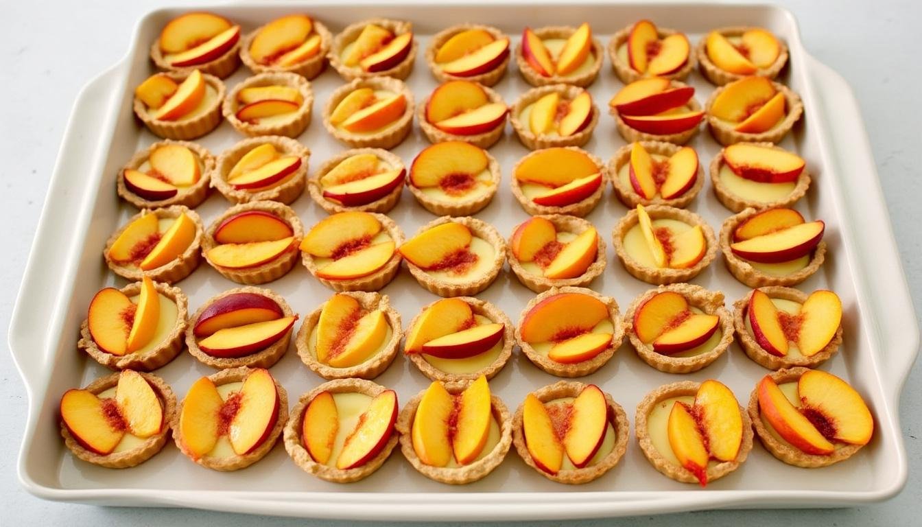 découvrez la douceur des tartelettes aux pêches et crème d’amande, une délicieuse recette qui allie la fraîcheur des fruits juteux à la richesse de la crème d'amande. parfaites pour vos desserts d'été, ces tartelettes feront le bonheur de vos convives à chaque bouchée.