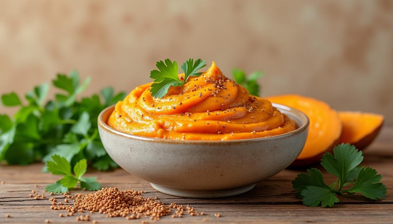découvrez notre délicieuse tartinade de patate douce et cumin, un mélange savoureux et crémeux qui éveillera vos papilles. parfaite pour vos apéritifs ou comme garniture, cette recette saine et originale allie la douceur de la patate à la chaleur épicée du cumin. à savourer sans modération !