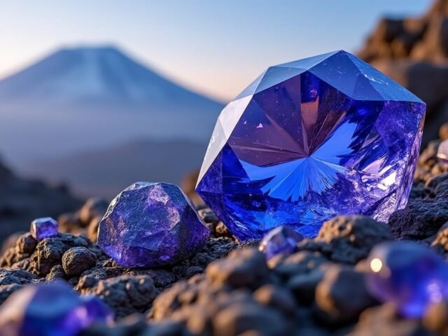 Tout savoir sur la rareté et la valeur de la tanzanite