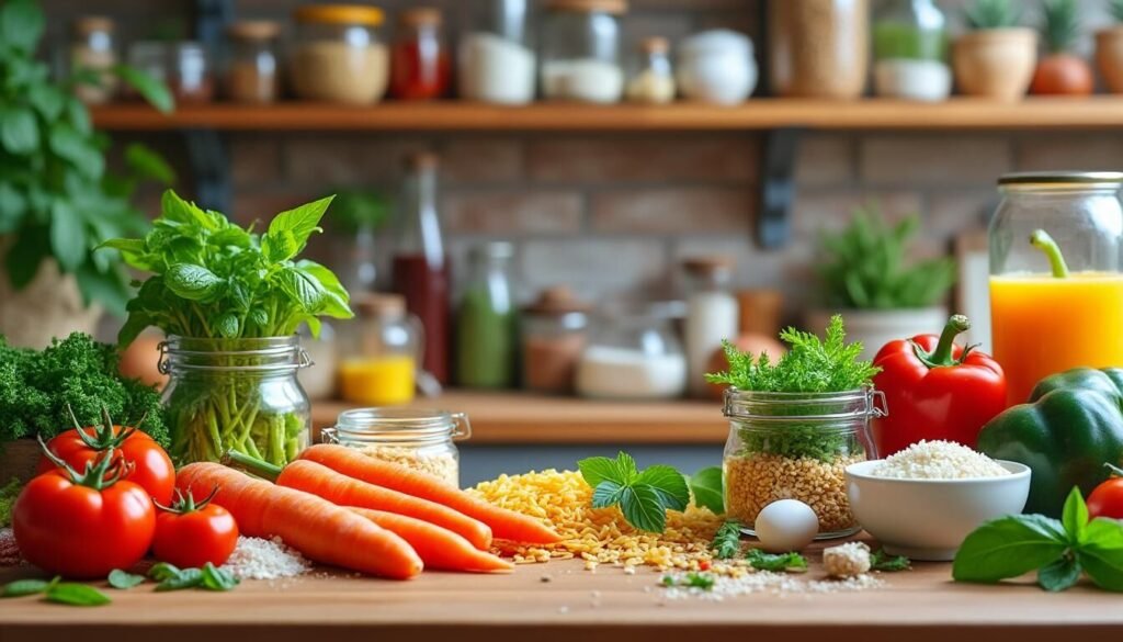 Découvrez comment utiliser les restes de votre frigo et garde-manger pour concocter des recettes savoureuses et économiques. Ne jetez plus vos ingrédients, transformez-les en plats délicieux et créatifs tout en réduisant le gaspillage alimentaire!