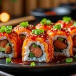 Volcano Rolls : sushis chauds et épicés façon fusion