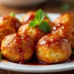 Boulettes de tofu et légumes à la sauce aigre-douce