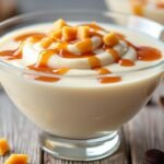 Crème dessert au lait de soja et caramel