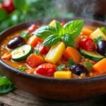 Curry thaï de légumes et lait de coco