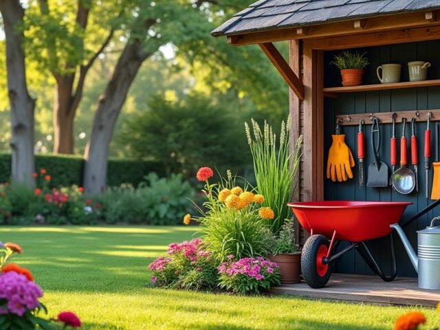 Découvrez les indispensables outils de jardinage pour entretenir votre espace vert