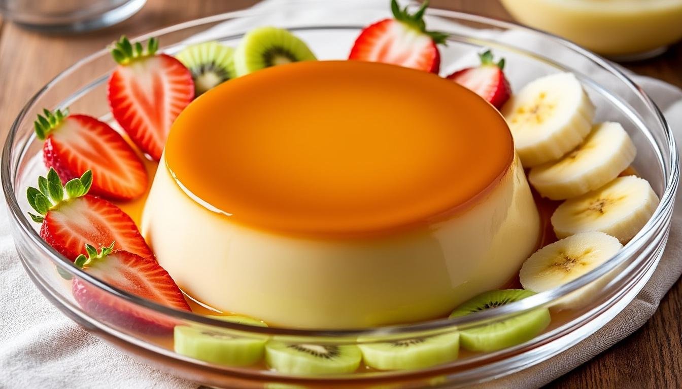 découvrez notre recette gourmande de flan à la noix de coco et vanille, un dessert crémeux et exotique, facile à préparer et parfait pour finir votre repas sur une touche sucrée.