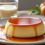 Flan au caramel et lait d’avoine